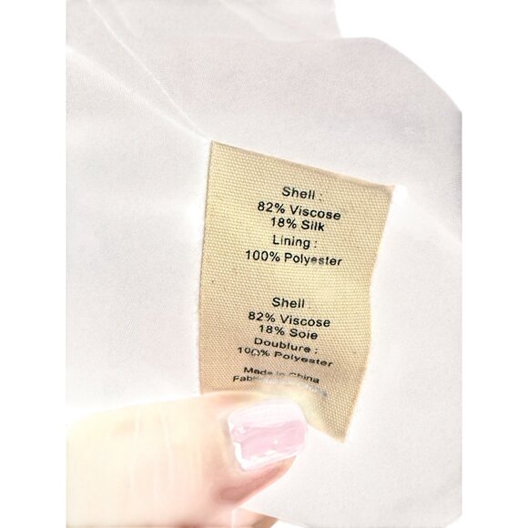 L’Agence Blazer Kenzie Double-Breasted Velvet Jacket - Size 0 - Picture 7 of 11